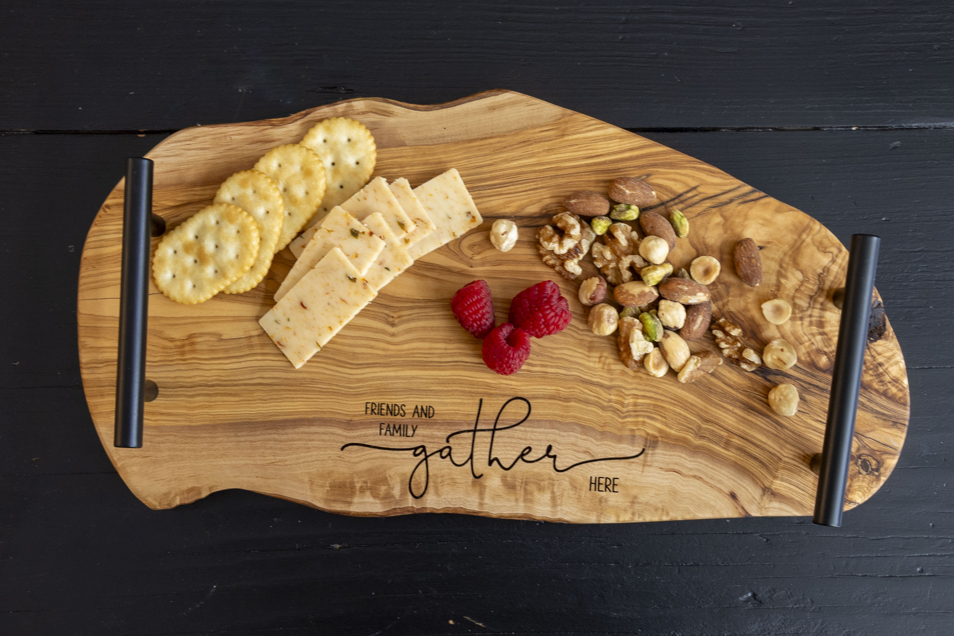 Olive wooden Charcuterie Serving Board