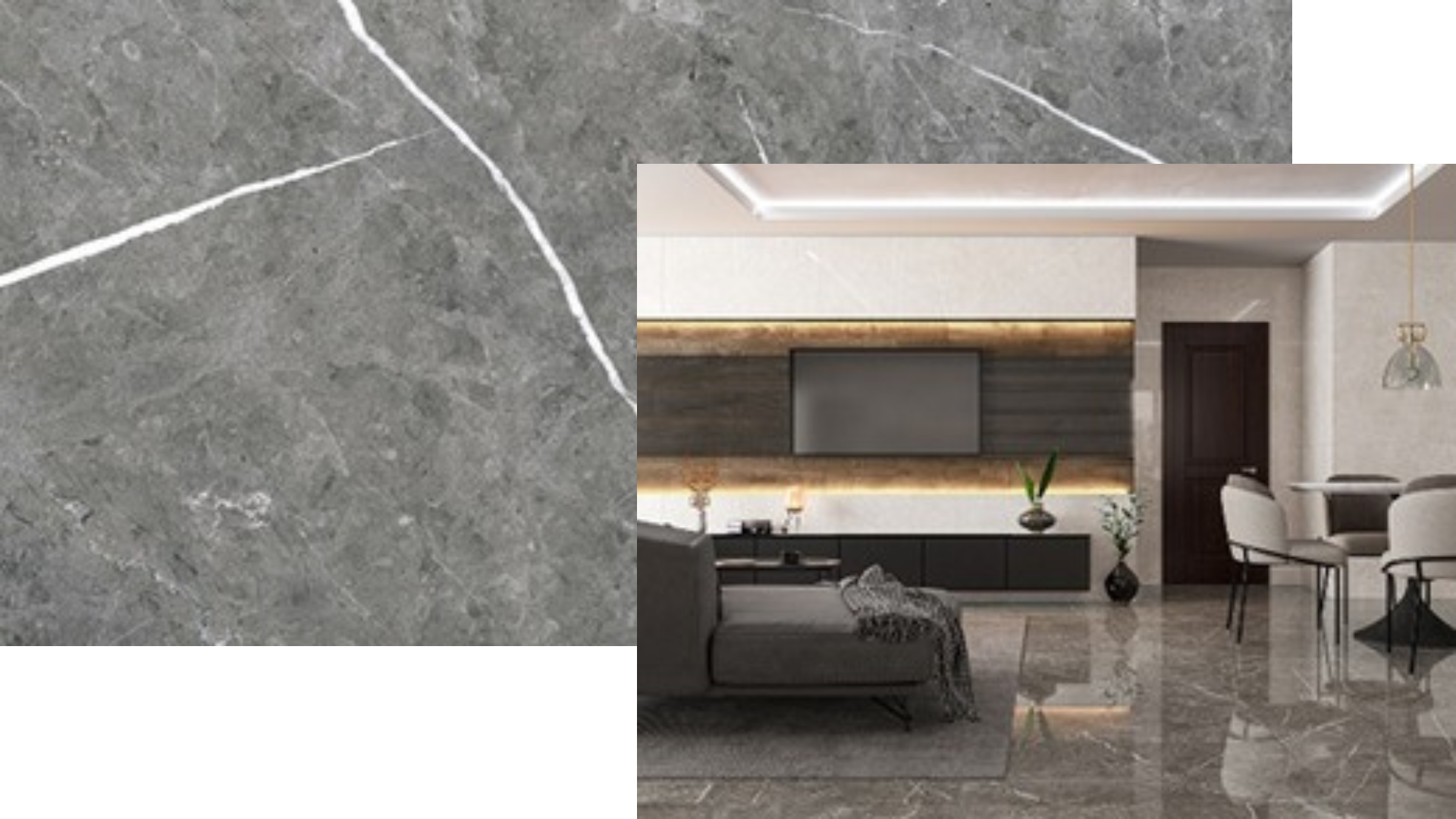 THEATER GREY 120 × 120 - Prix au M²