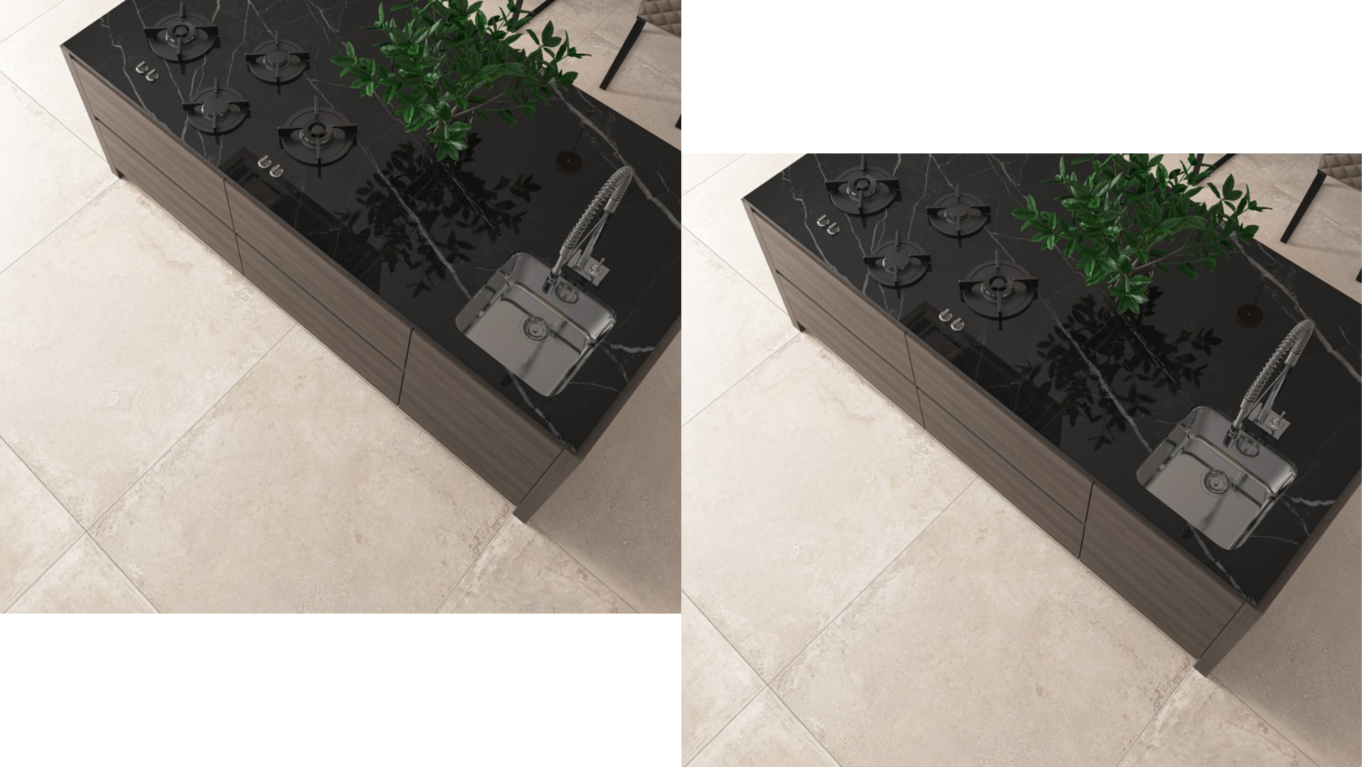 Sonar Bone 90 cm x 90 cm - Prix au M²