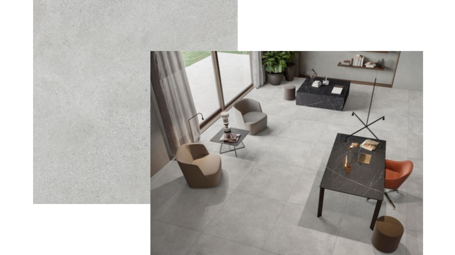 Stone Grey 90 cm x 90 cm - Prix au M²