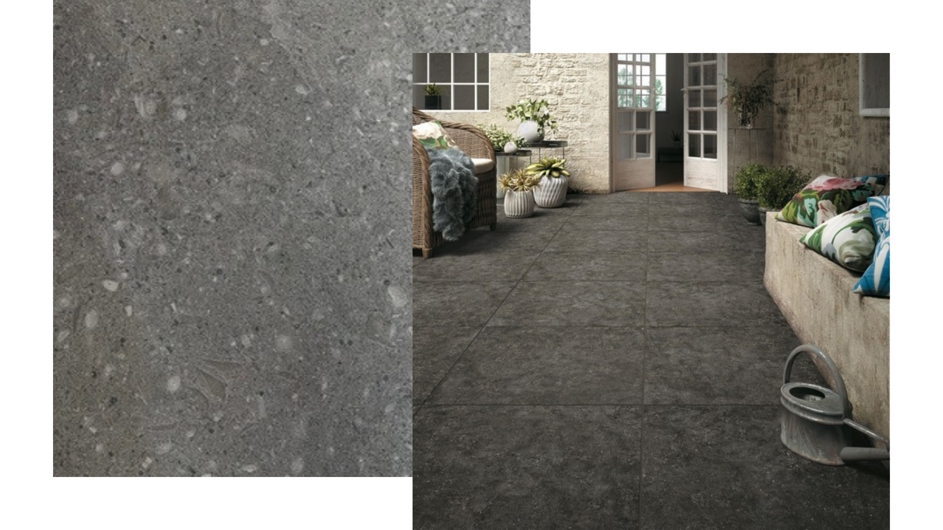 JULIETTE ANTRACITA 60 cm x 60 cm - Prix au M²