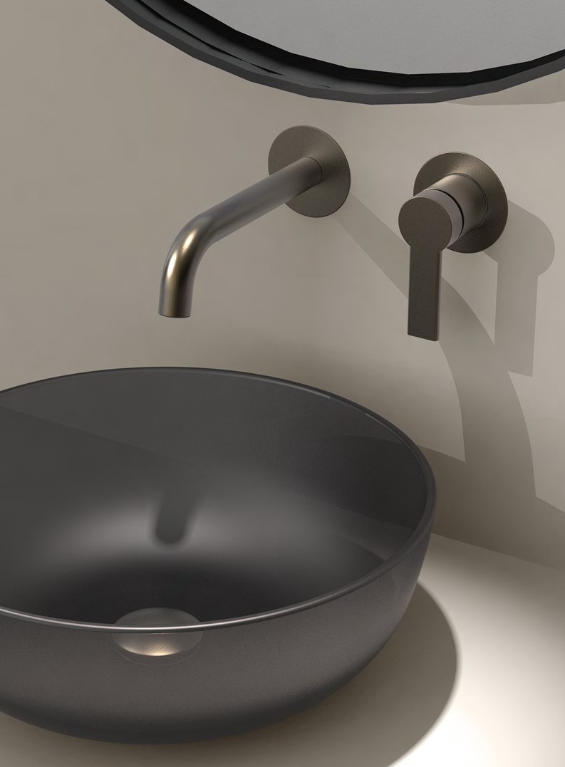 Mitigeur pur Vasque en verre moderne