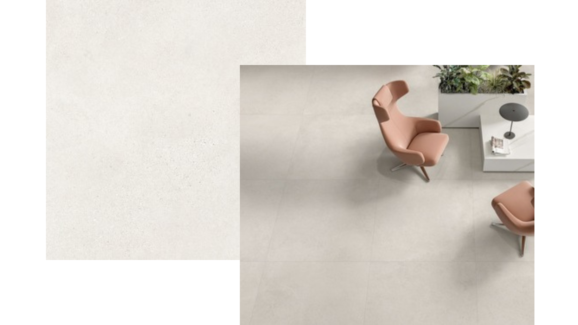 Stone White 90 cm x 90 cm - Prix au M²