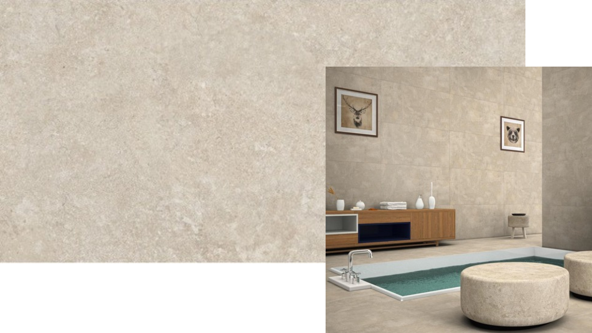 Orion Beige 1 x 1 - Prix au M²