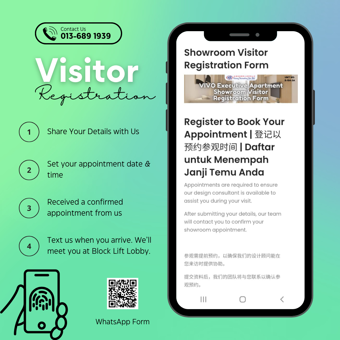 Showroom Visitor Registration Form