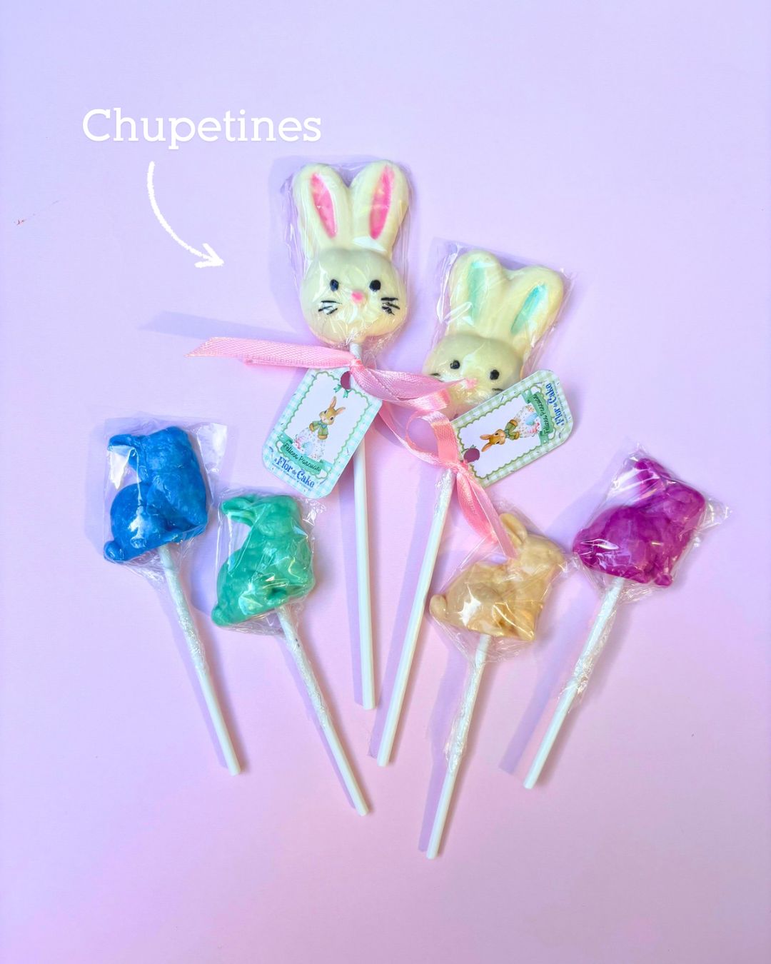  🍭Chupetines artesanales.