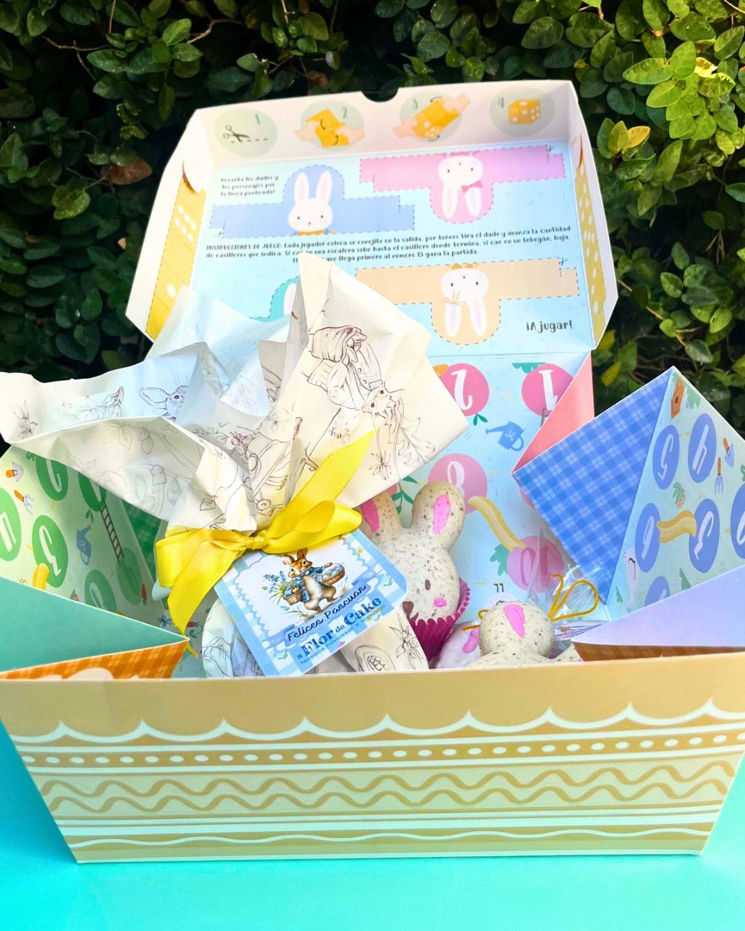 🐣Caja con juego sorpresa