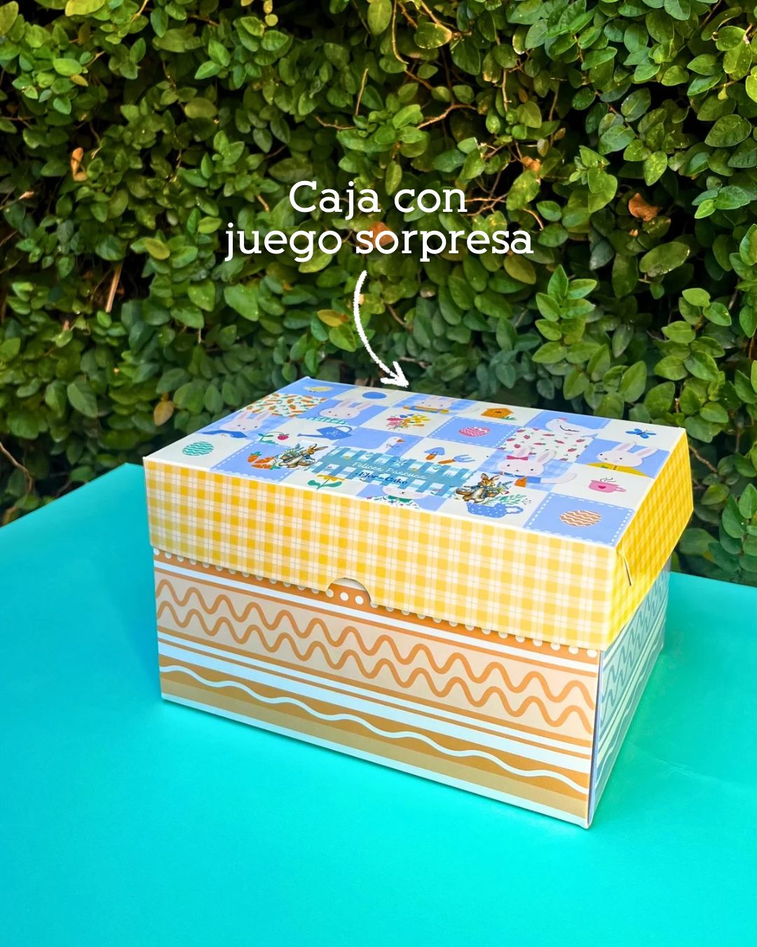 🐣Caja con juego sorpresa