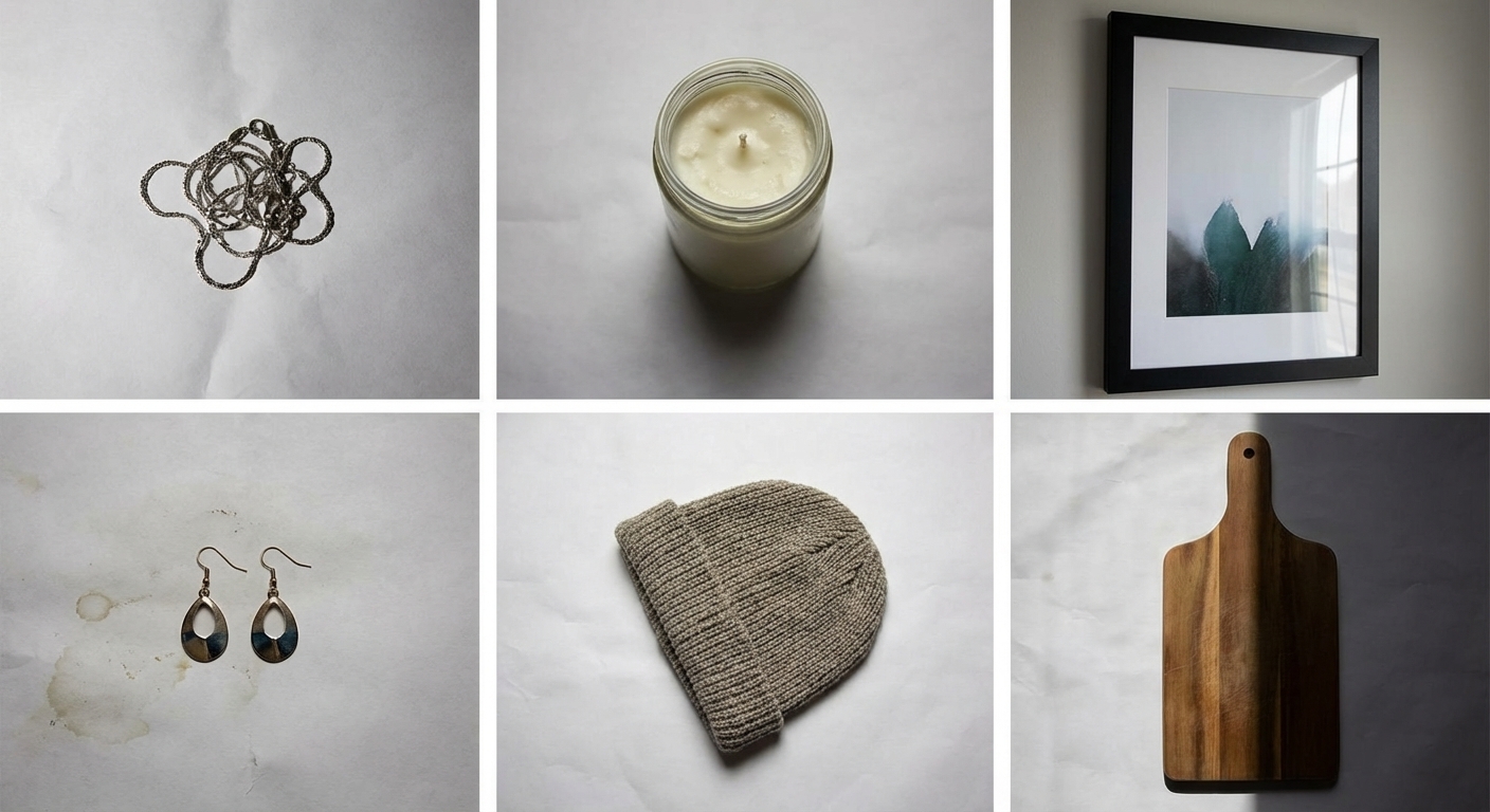 Etsy Launch Pack - 5 AI Product Photos + Hand Model Shot