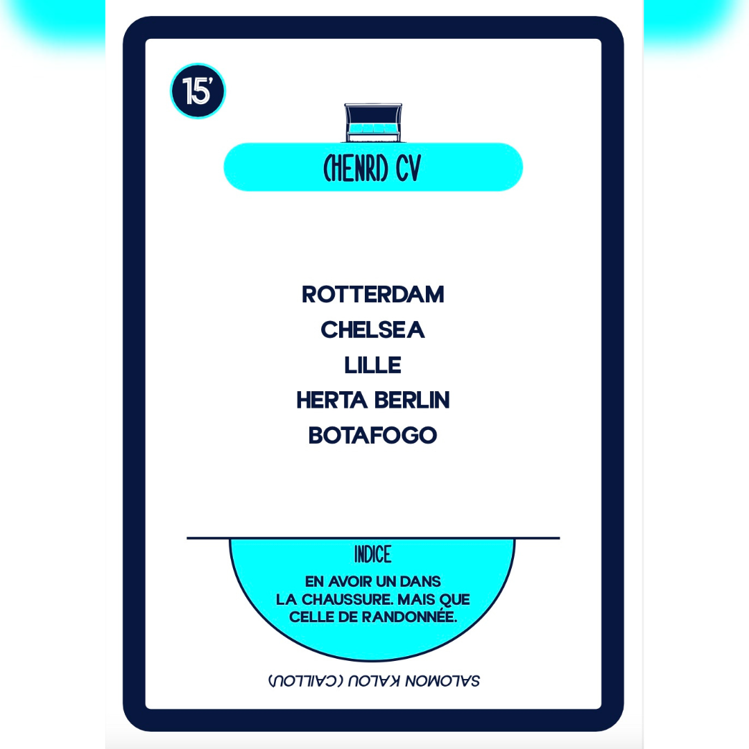 Banquette le jeu : foot français 🇫🇷