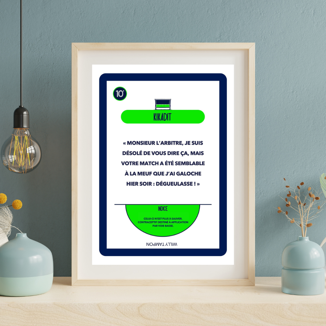 Affiche A4 personnalisée 🖼️