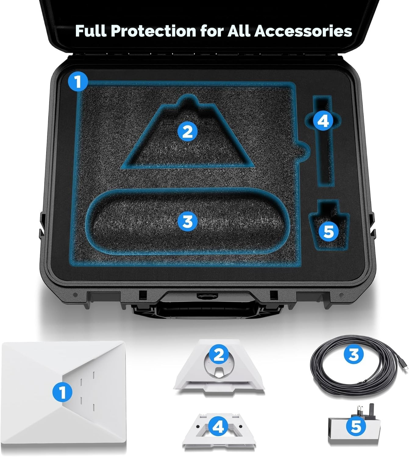 Maleta para Starlink Mini Negra