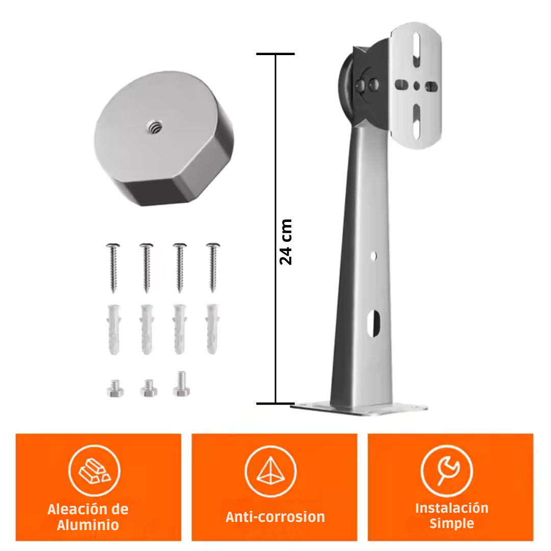Mastil Brazo Acero Inoxidable para Starlink Mini