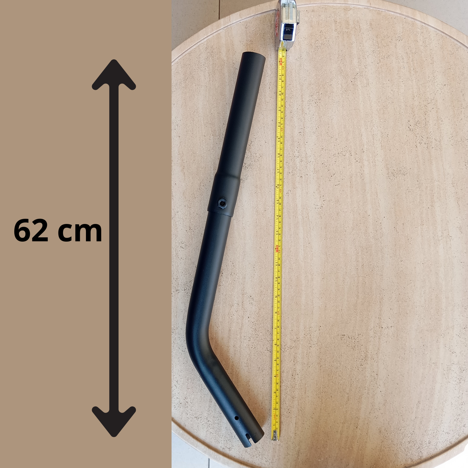 Mastil Brazo con Extension para Muro para Starlink V4