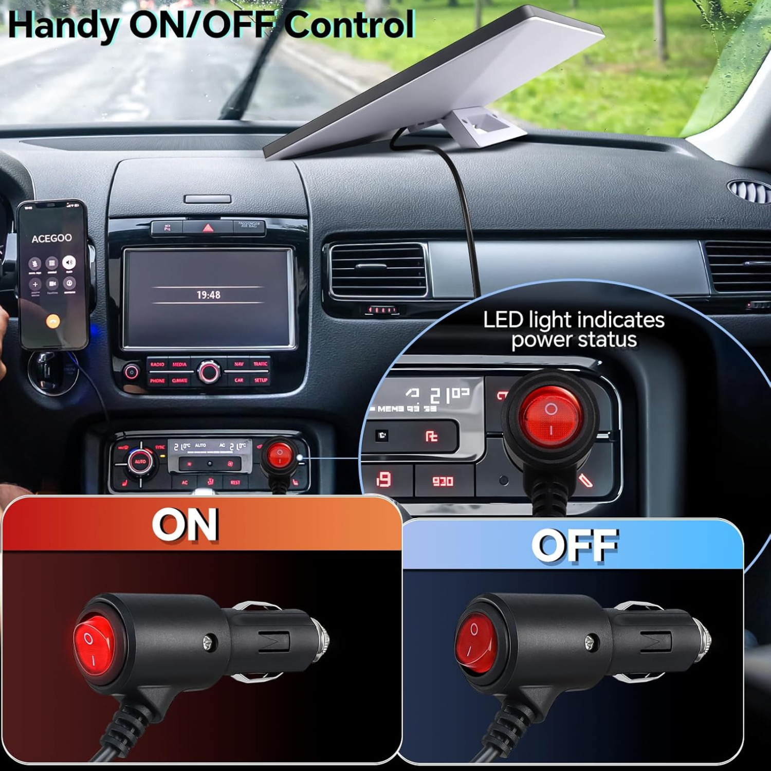 Cable Encendedor Automovil para Starlink Mini