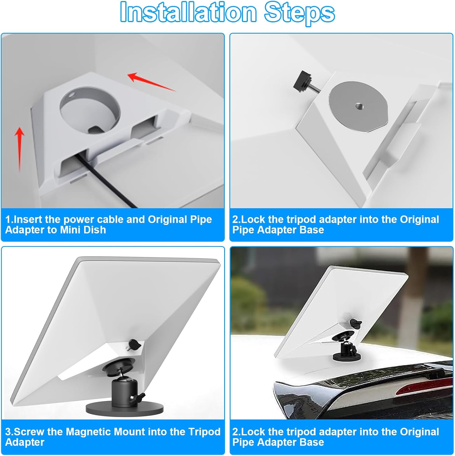 Montaje Magnético Para Starlink Mini