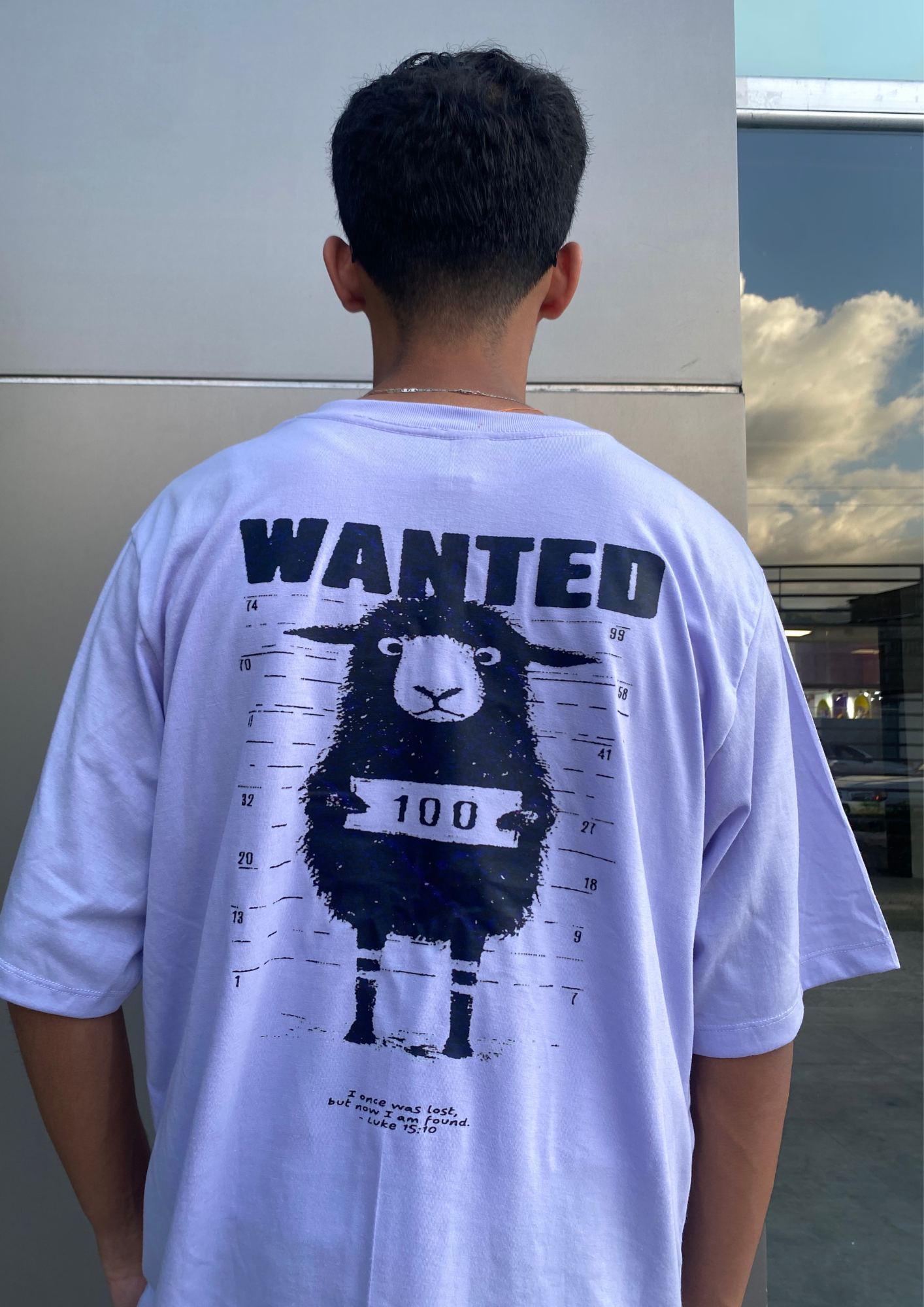Oversize, 100% Algodon: Wanted (perdida)