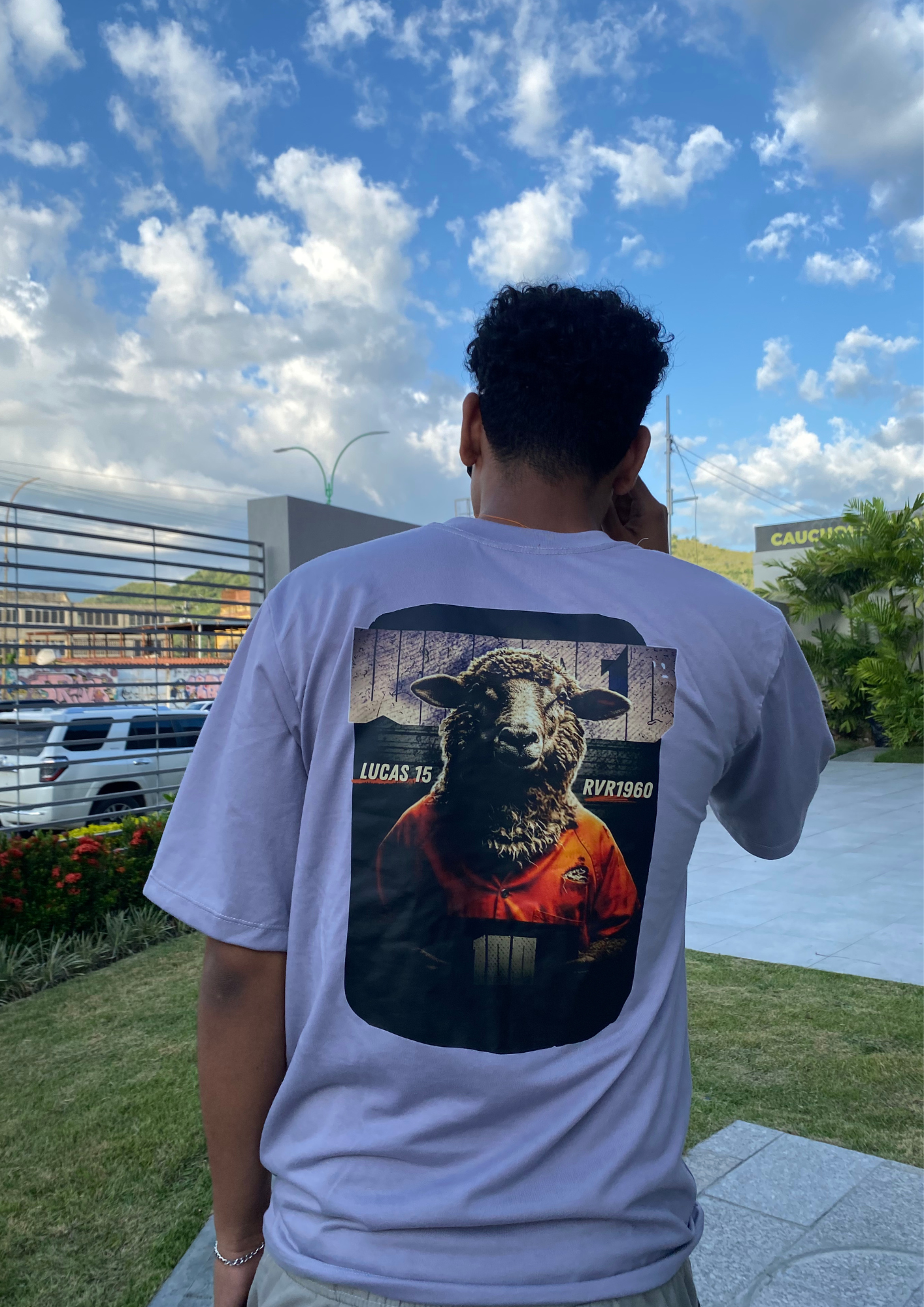 Oversize, 100% Algodón: ( Oveja Perdida )