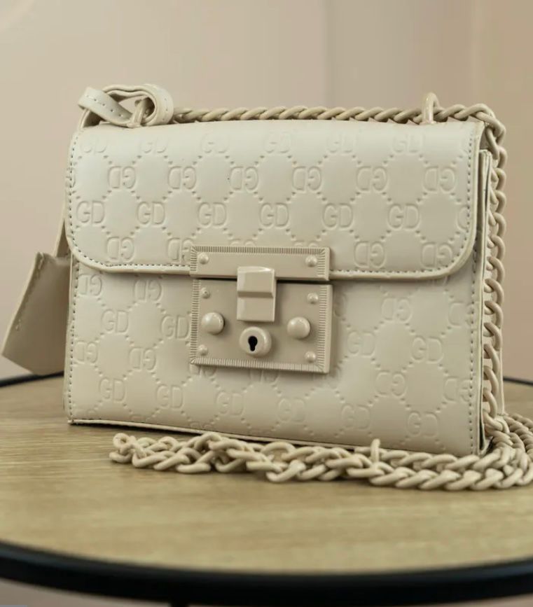 Bolso beige de Diseñador