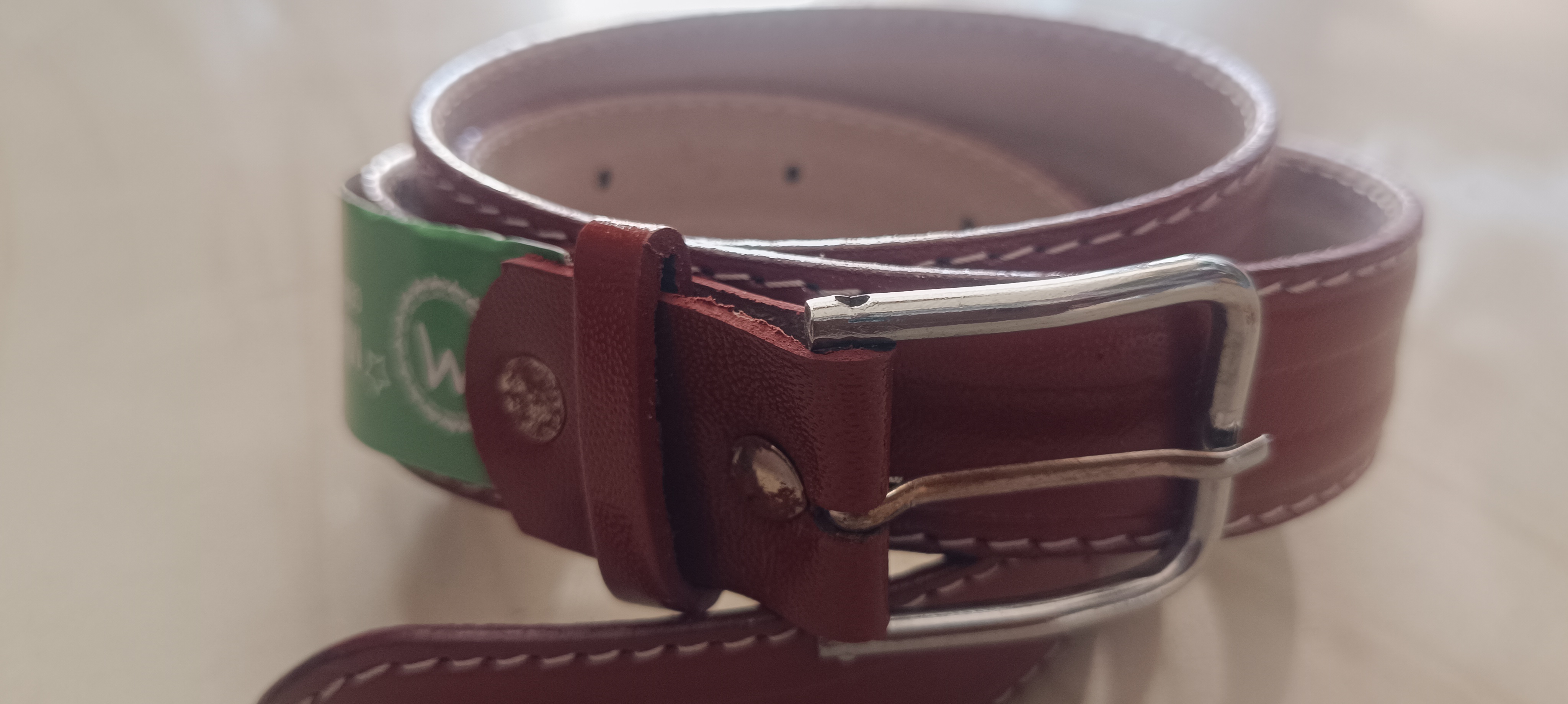 Brown Leather Belt