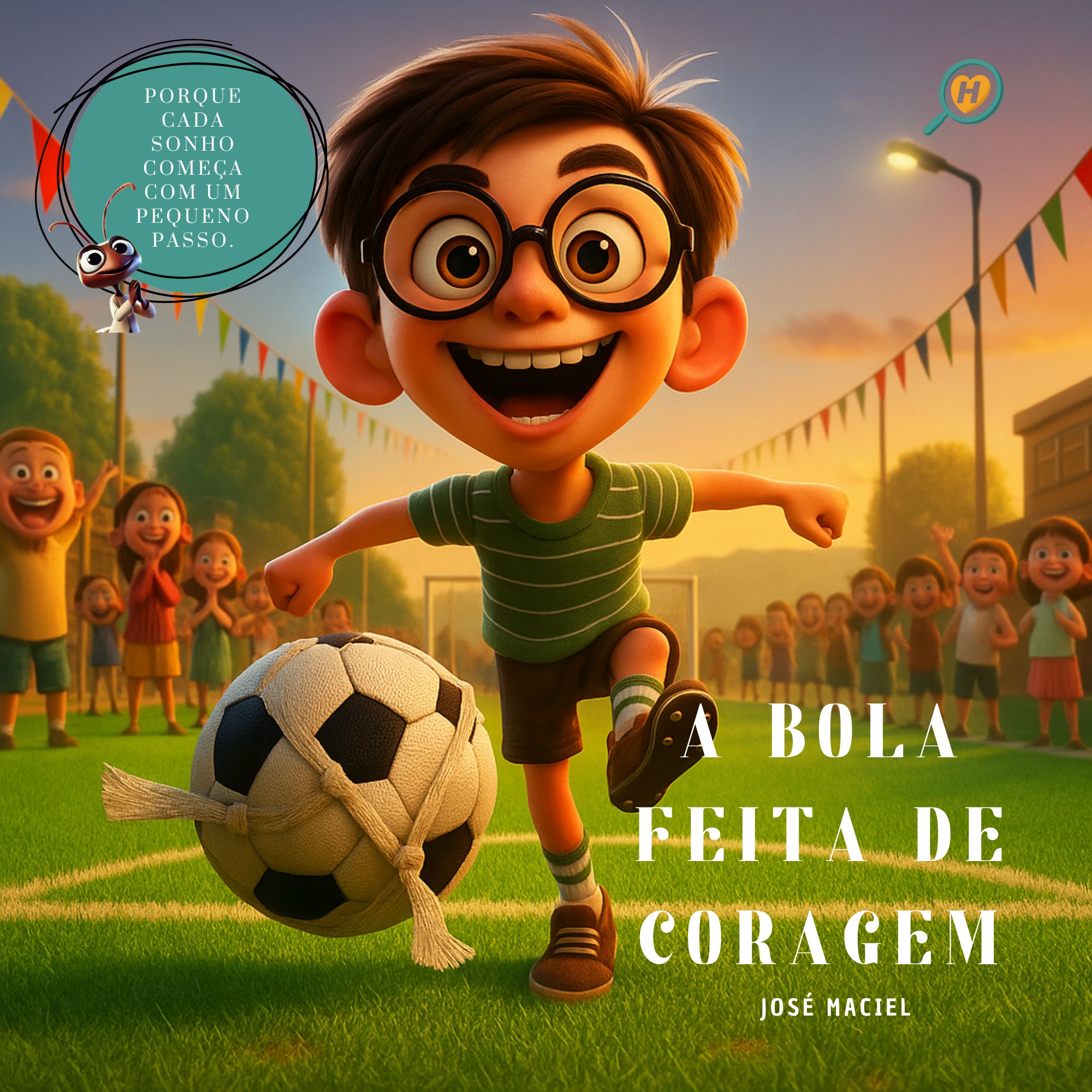 A Bola Feita de Coragem