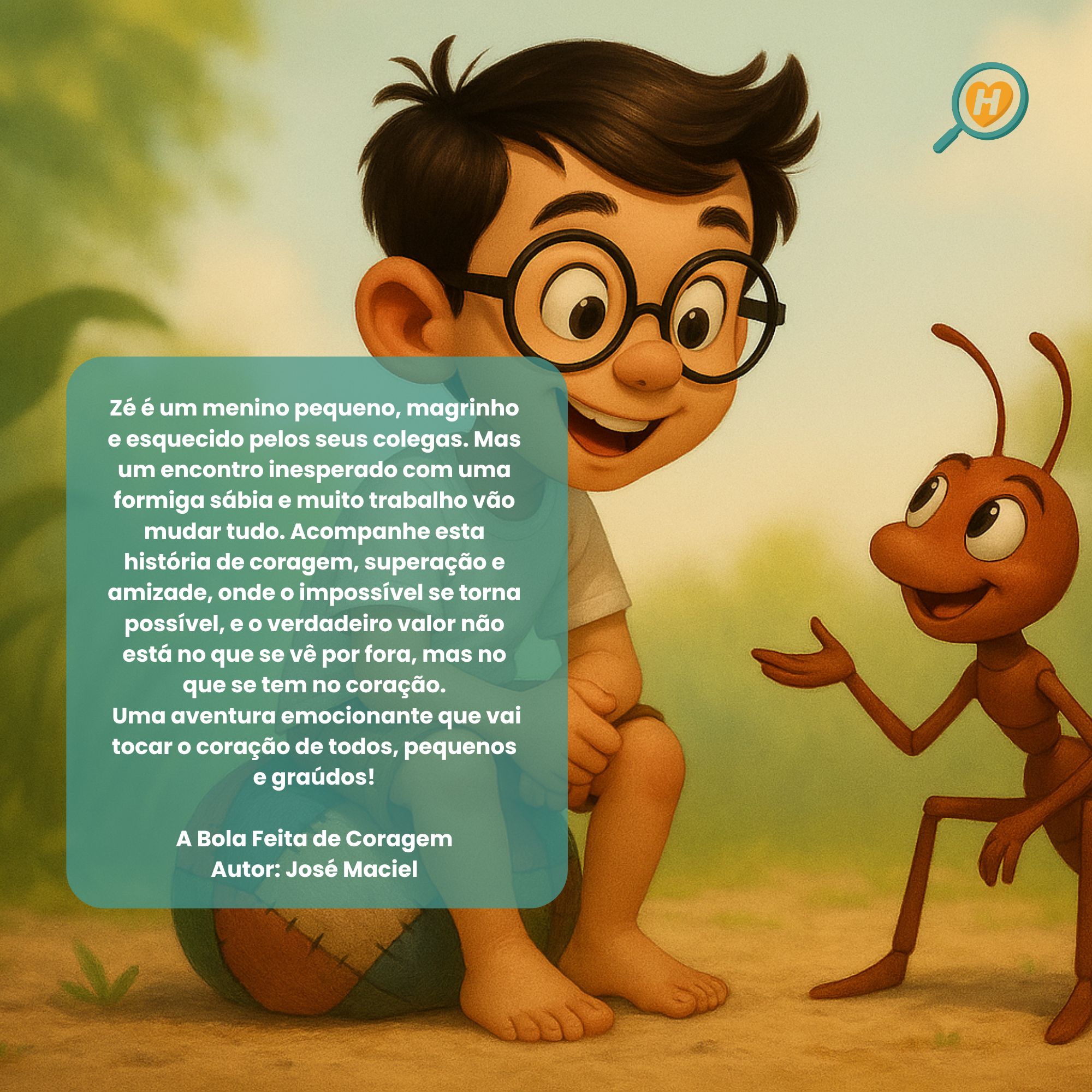 A Bola Feita de Coragem