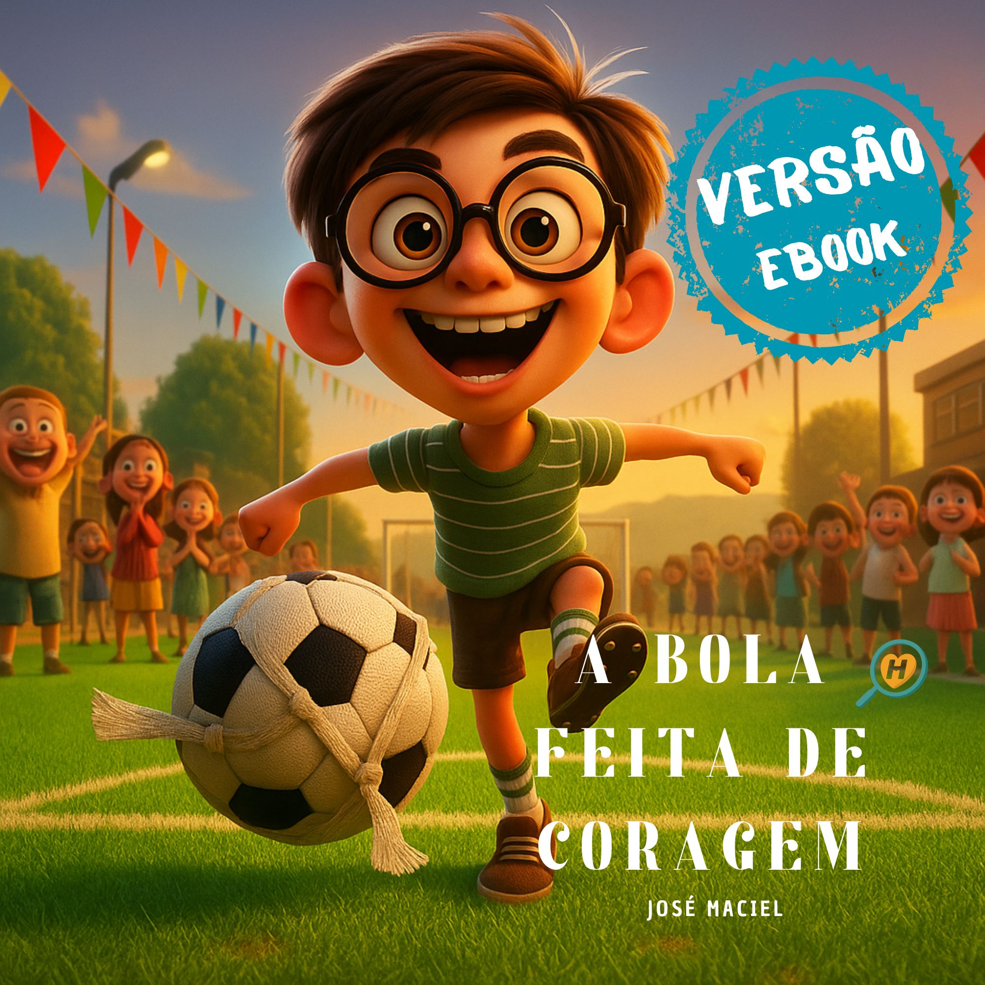 A Bola Feita de Coragem  - Livro Digital (ebook epub)