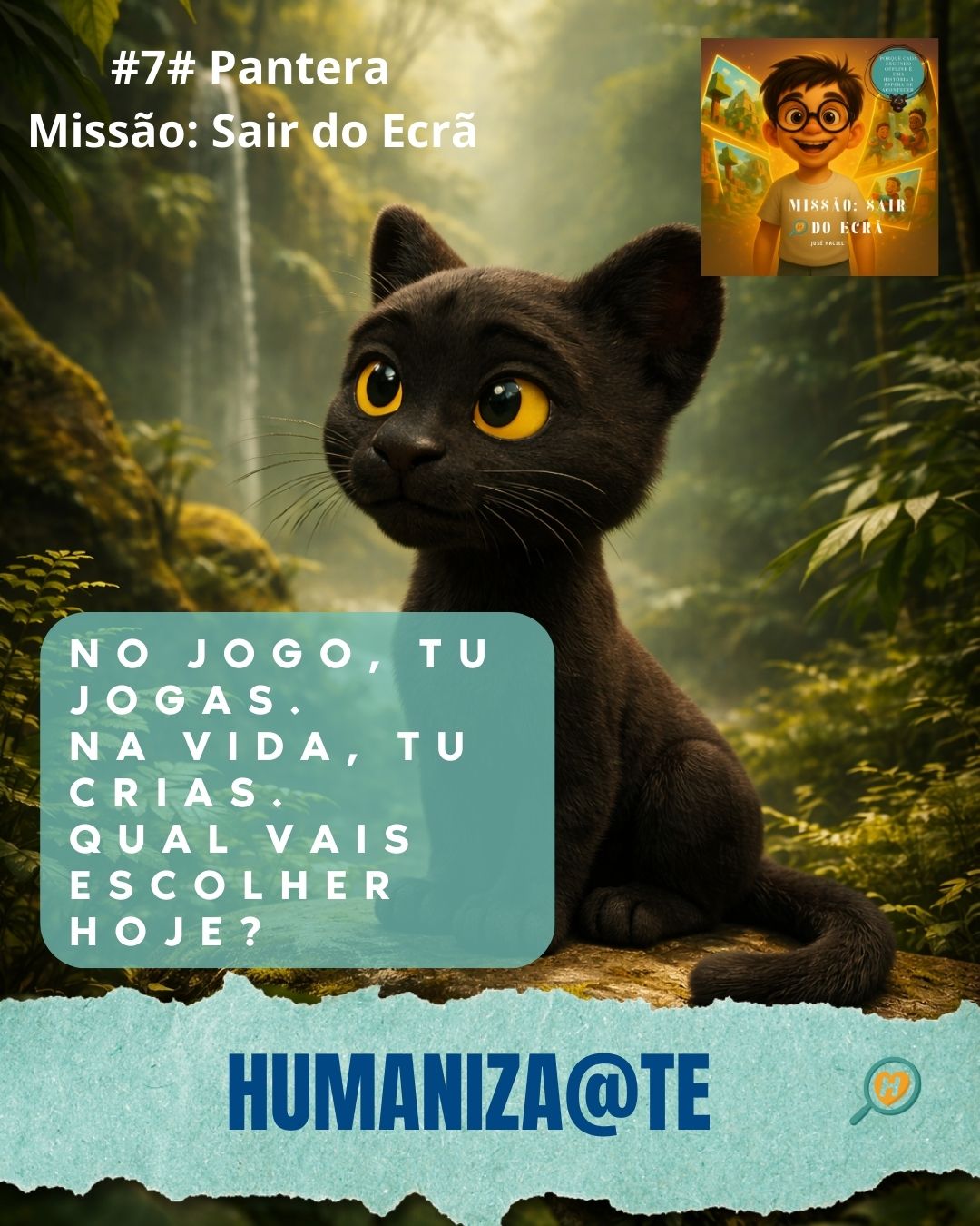 Missão: Sair do Ecrã