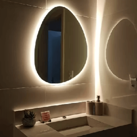 Espelho Gigante com led