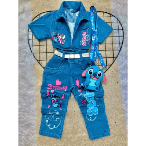 Roupa infantil Stitch