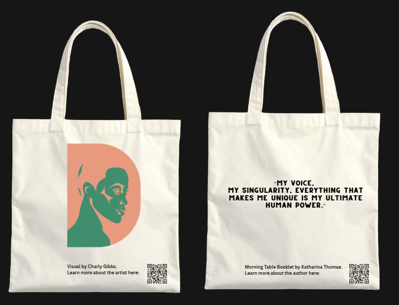 Artistic Printed Canvas Tote Bag