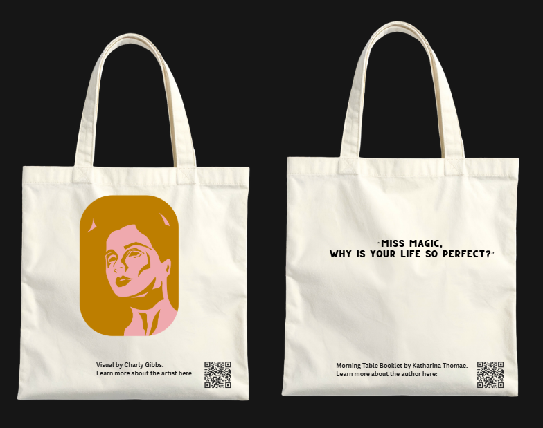 Artistic Cotton Tote Bag