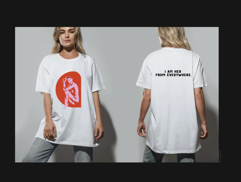 White Graphic T-Shirt