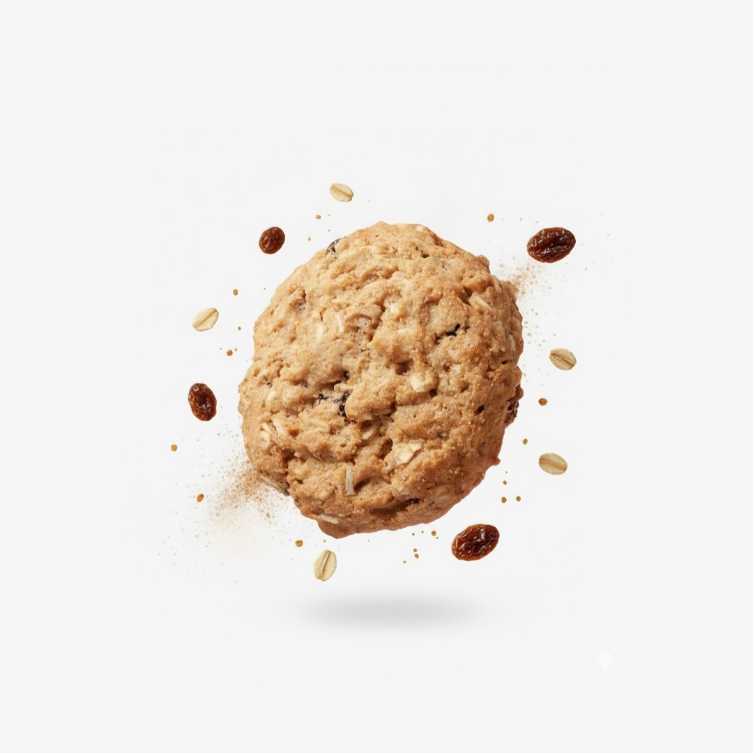 Galleta de avena con pasas