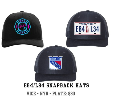 E84/L34 Snapback Hats