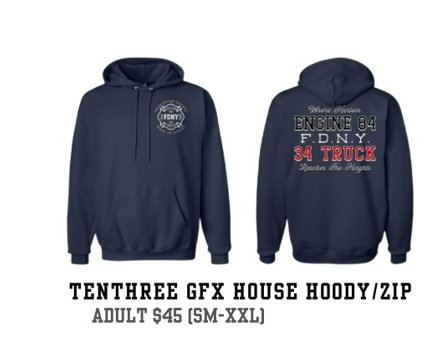 Tenthree GFX House Hoody/Zip