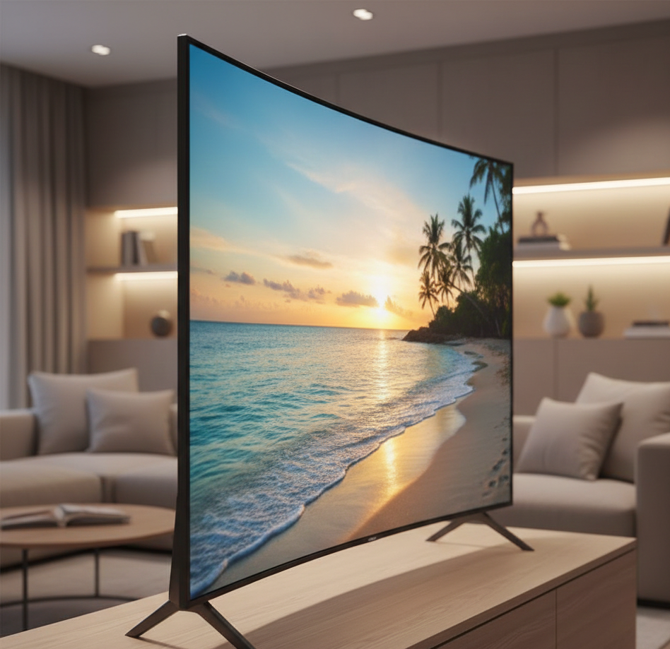Curved 4K Ultra HD Smart TV