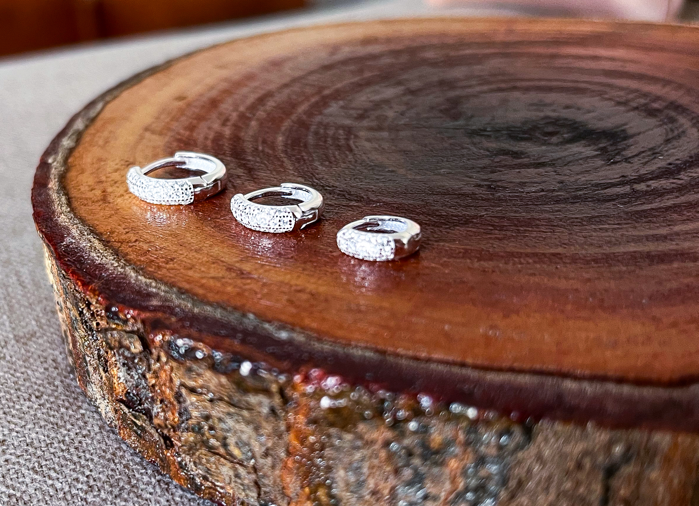 Trio Argola Cravejada 