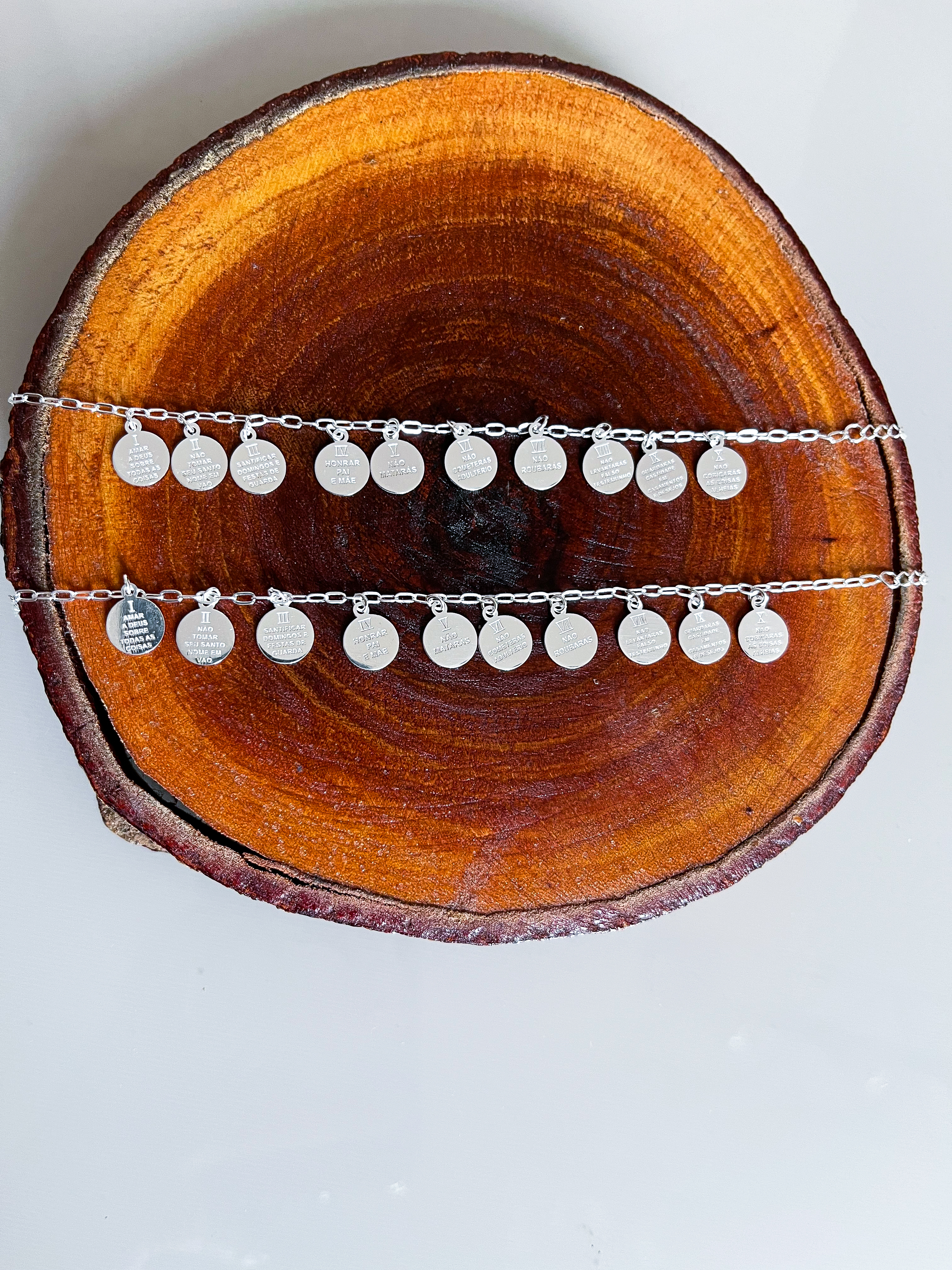 Pulseira 10 Mandamentos