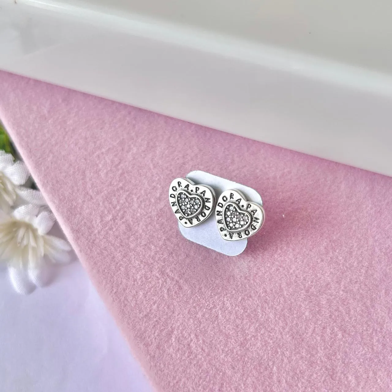 Brinco Pandora Coração