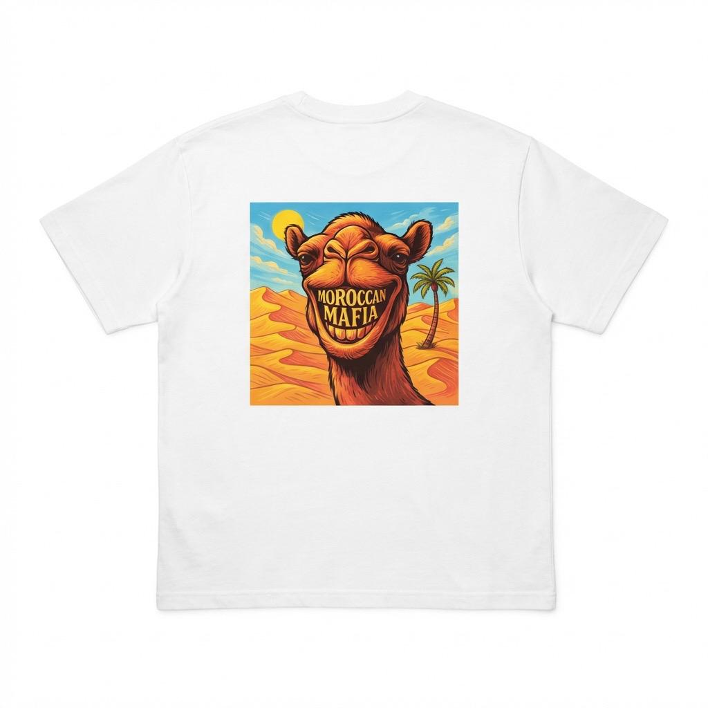 T-shirt Chameau - Blanc