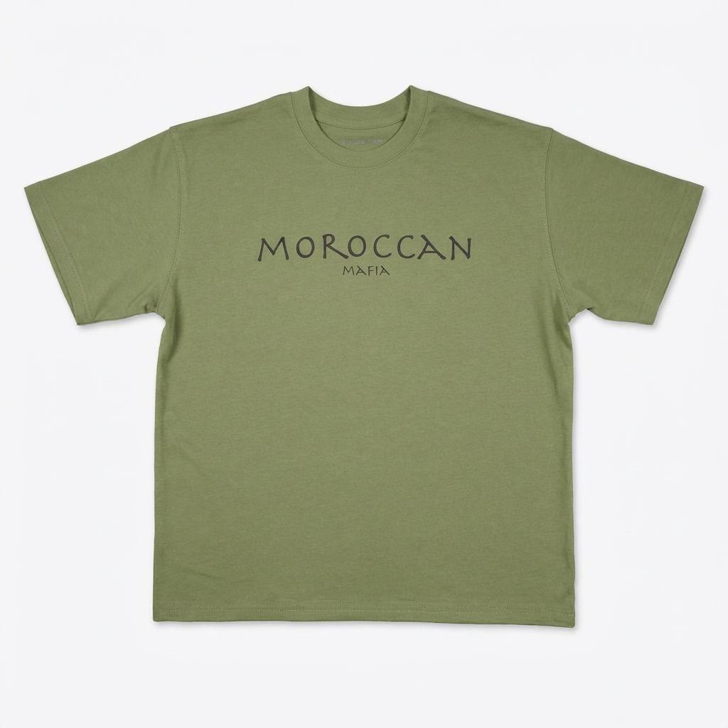 T-shirt Moroccan Mafia - Kaki