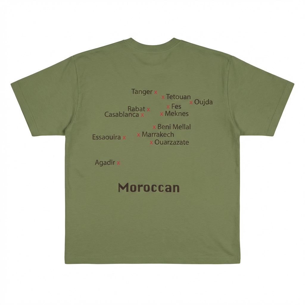 T-shirt Moroccan Mafia - Kaki