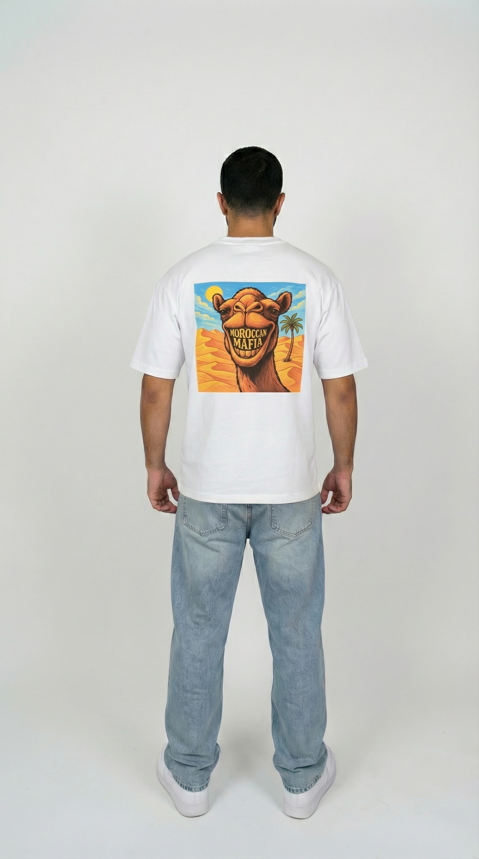 T-shirt Chameau - Blanc