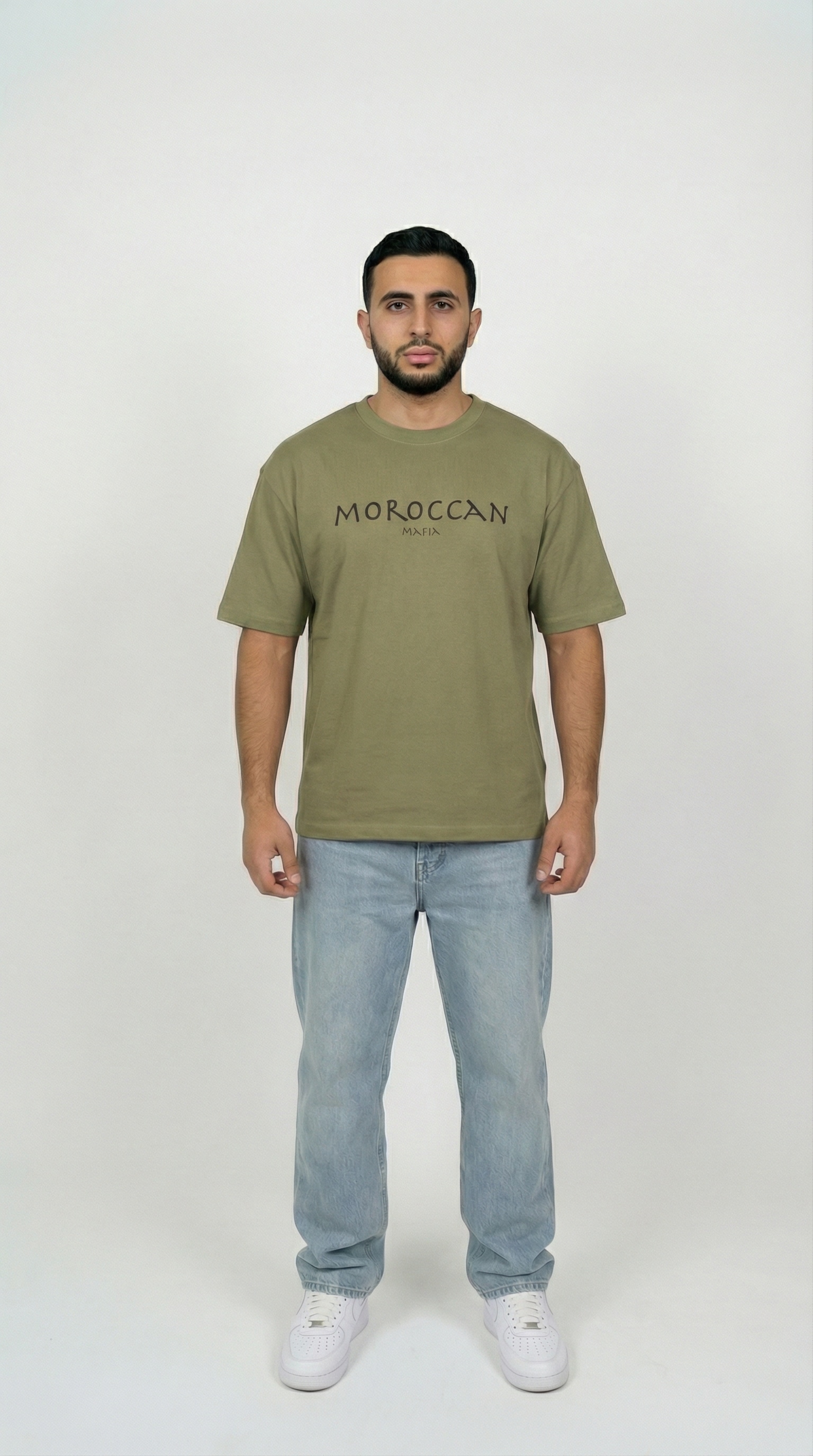 T-shirt Moroccan Mafia - Kaki