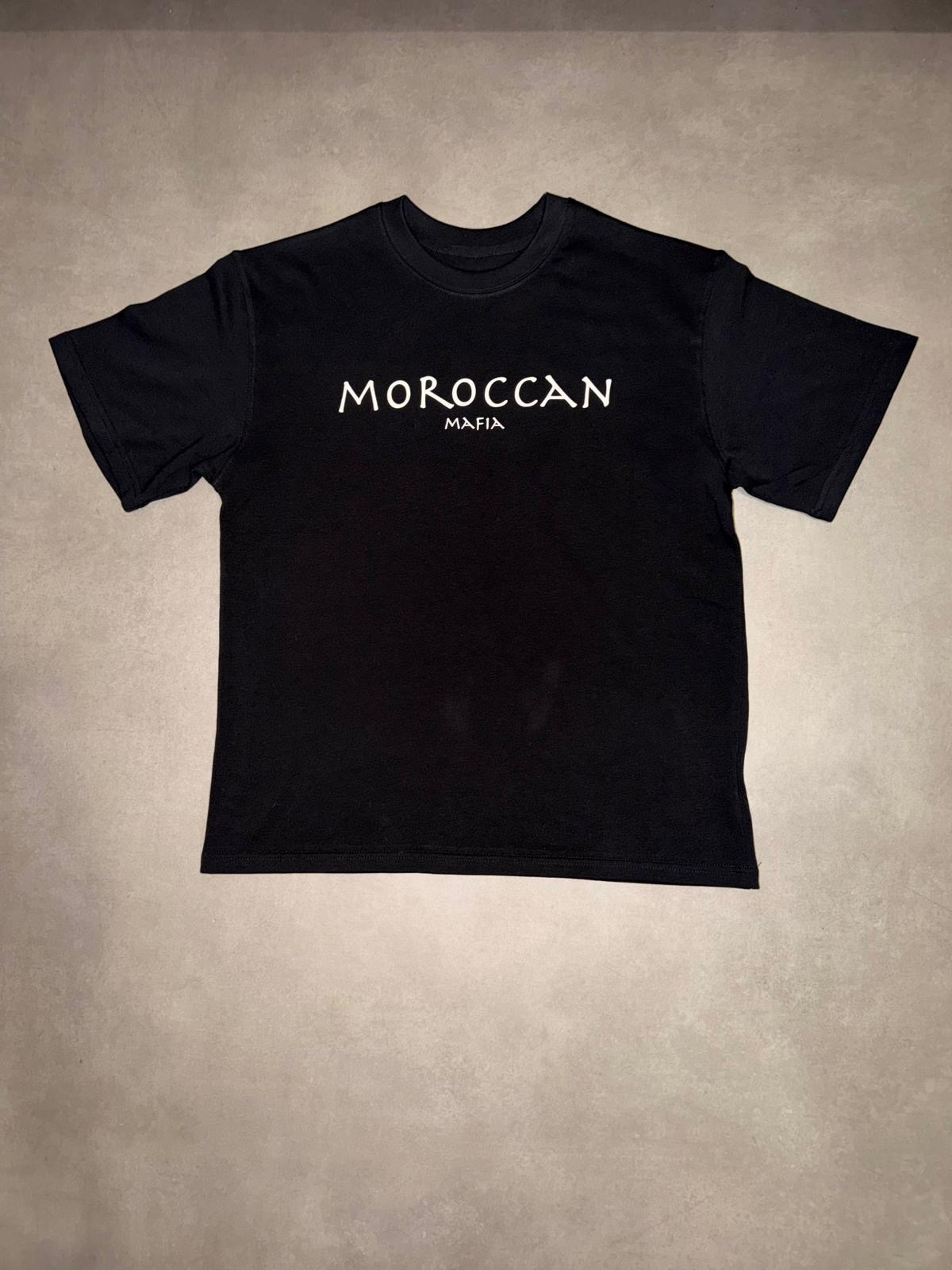 T-shirt Moroccan mafia  Authentique noir 