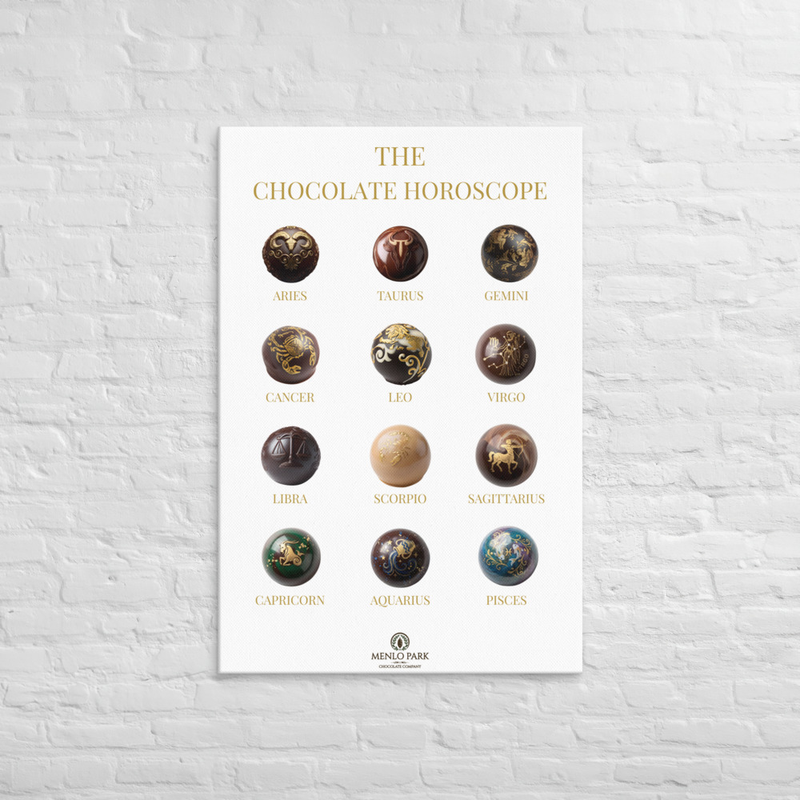 The Chocolate Horoscope - Canvas Prints