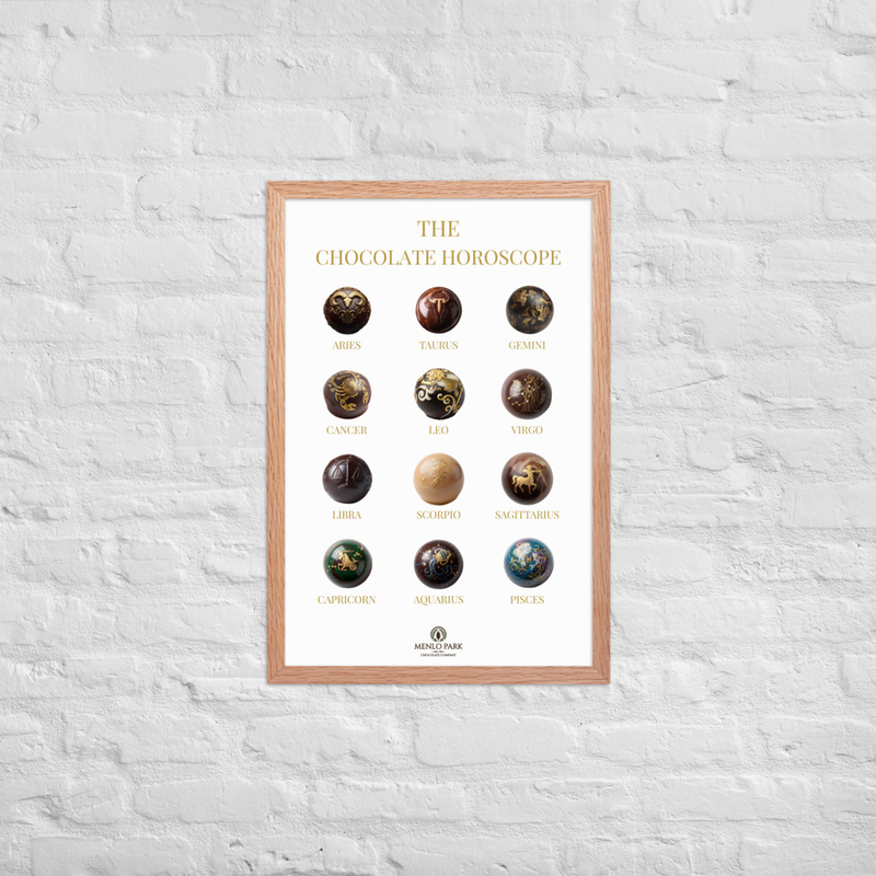 The Chocolate Horoscope - Framed Art