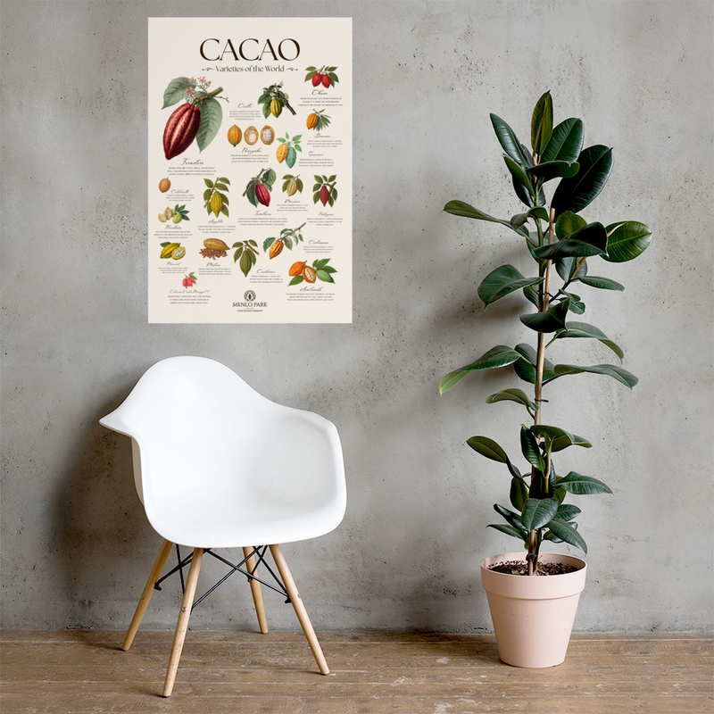 Cacao: Varieties of the World Poster