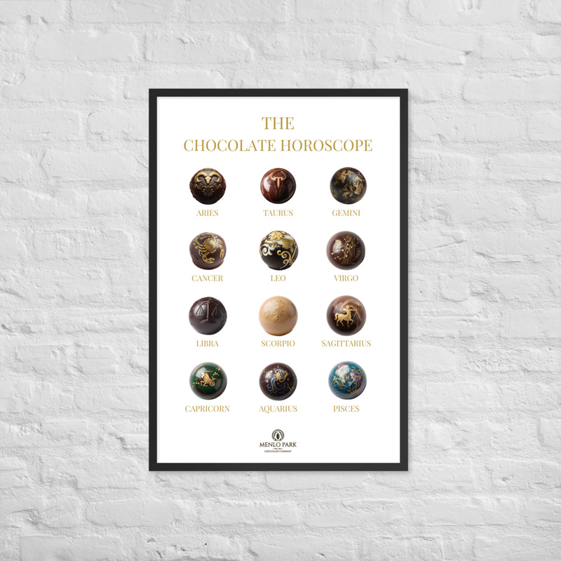 The Chocolate Horoscope - Framed Art